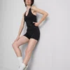 Pantalones cortos sin costuras que se ajustan al contorno
