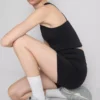 Pantalones cortos sin costuras que se ajustan al contorno