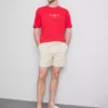 Pantalones cortos texturizados con cordón