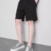 Pantalones cortos texturizados con cordón