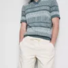 Pantalones cortos texturizados con cordón