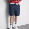 Pantalones cortos texturizados con cordón