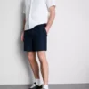 Pantalones cortos texturizados con cordón