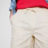 Pantalones cortos texturizados con cordón