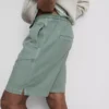 Pantalones cortos texturizados con cordón