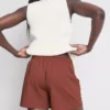 Pantalones cortos texturizados con cordón
