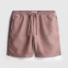 Pantalones cortos texturizados con cordón