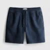 Pantalones cortos texturizados con cordón