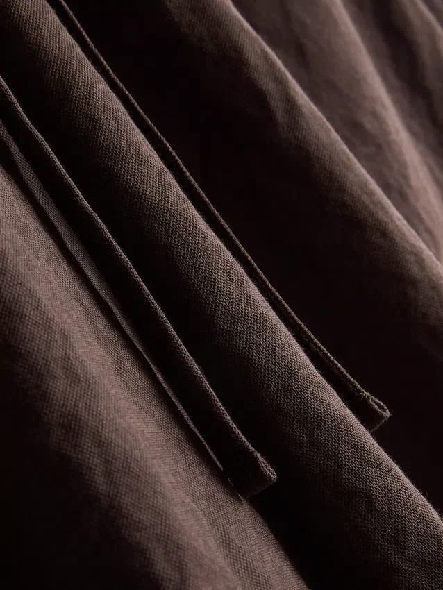 Pantalones cortos texturizados con cordón