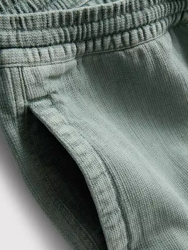 Pantalones cortos texturizados con cordón