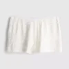 Pantalones cortos tipo bloomer con volantes