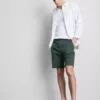 Pantalones cortos tipo chino con alto contenido de algodón
