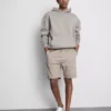 Pantalones cortos tipo chino con alto contenido de algodón