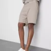 Pantalones cortos tipo chino con alto contenido de algodón