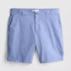 Pantalones cortos tipo chino con alto contenido de algodón