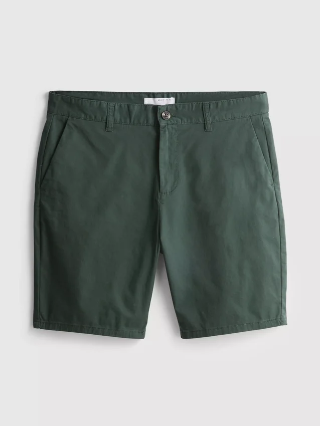 Pantalones cortos tipo chino con alto contenido de algodón