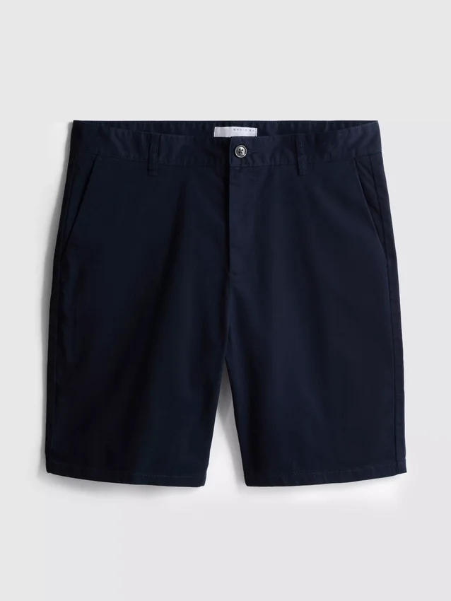 Pantalones cortos tipo chino con alto contenido de algodón