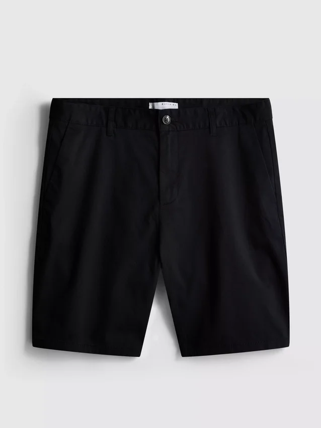 Pantalones cortos tipo chino con alto contenido de algodón