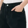 Pantalones cortos tipo «mom» de mezclilla
