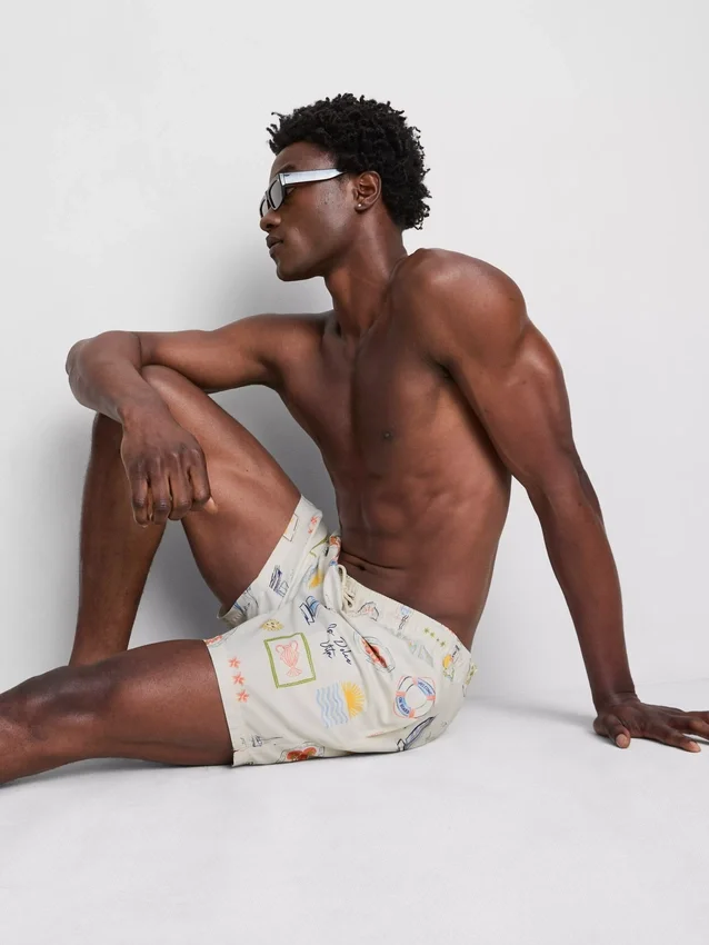 Pantalones cortos tipo «Postcard»