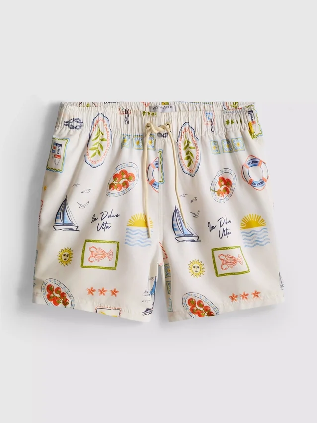 Pantalones cortos tipo «Postcard»
