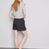 Pantalones cortos utilitarios de mezclilla de algodón