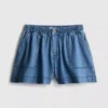 Pantalones cortos utilitarios de mezclilla de algodón