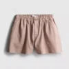 Pantalones cortos utilitarios de mezclilla de algodón