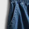 Pantalones cortos utilitarios de mezclilla de algodón