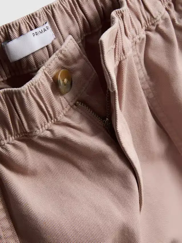 Pantalones cortos utilitarios de mezclilla de algodón