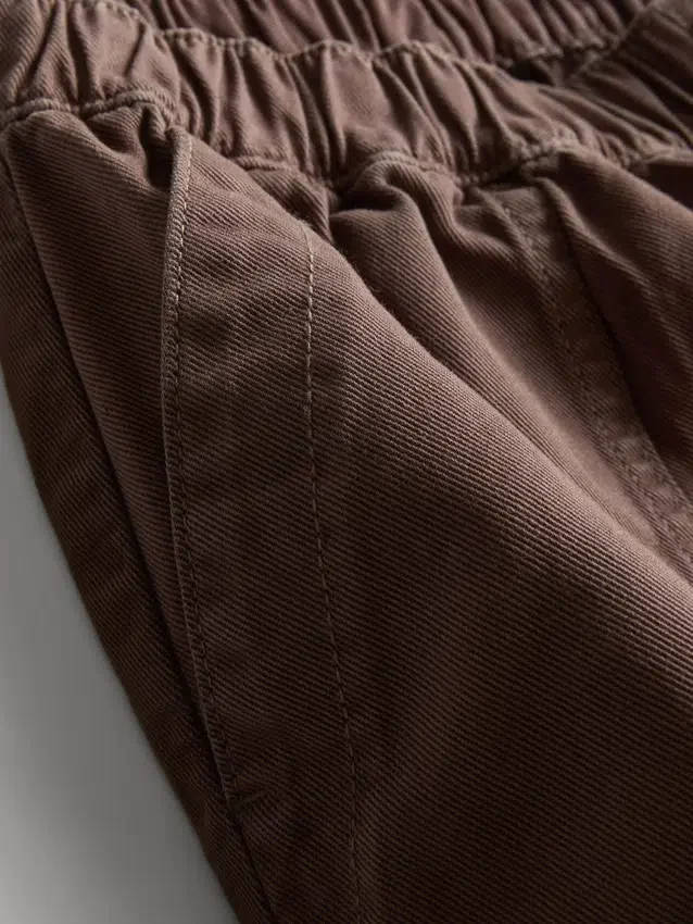 Pantalones cortos utilitarios de mezclilla de algodón