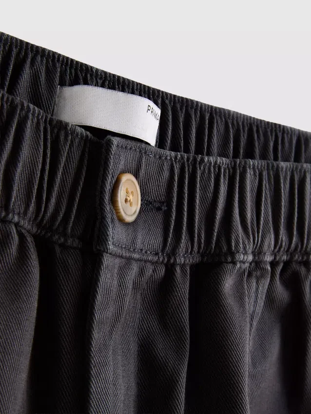 Pantalones cortos utilitarios de mezclilla de algodón