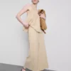 Pantalones culotte de algodón puro