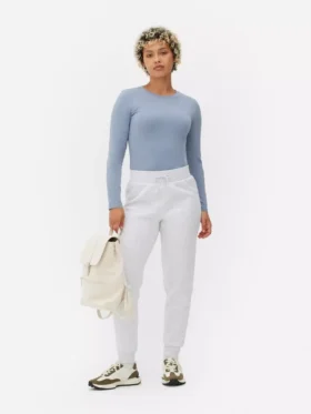 Pantalones de chándal ajustados con cordón