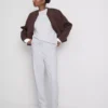 Pantalones de chándal ajustados de mezcla de algodón