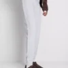 Pantalones de chándal ajustados de mezcla de algodón