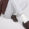 Pantalones de chándal ajustados de mezcla de algodón