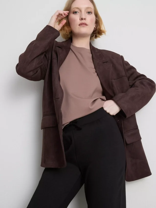 Pantalones de chándal ajustados de mezcla de algodón