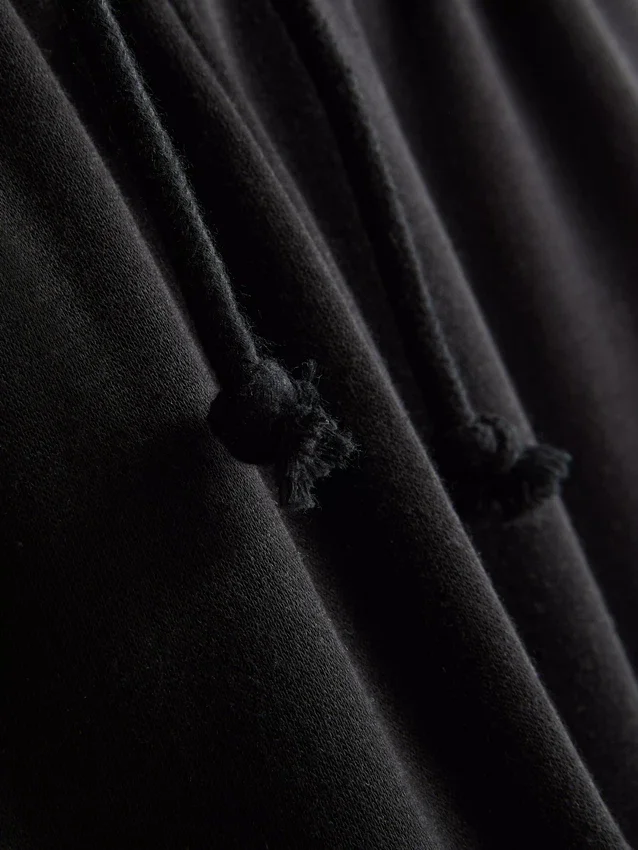 Pantalones de chándal ajustados de mezcla de algodón