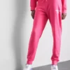 Pantalones de chándal ajustados estampados de mezcla de algodón