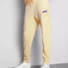 Pantalones de chándal ajustados estampados de mezcla de algodón