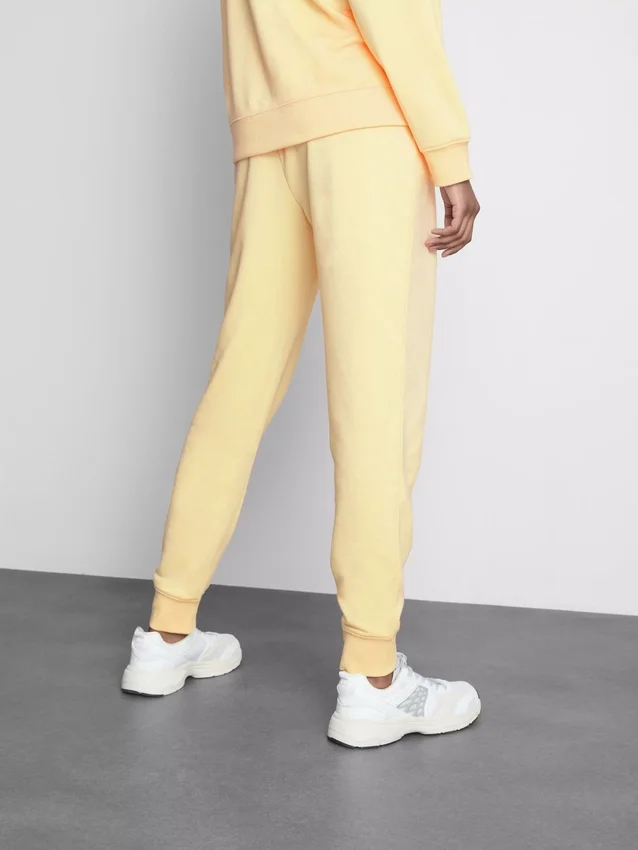 Pantalones de chándal ajustados estampados de mezcla de algodón