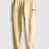 Pantalones de chándal ajustados estampados de mezcla de algodón