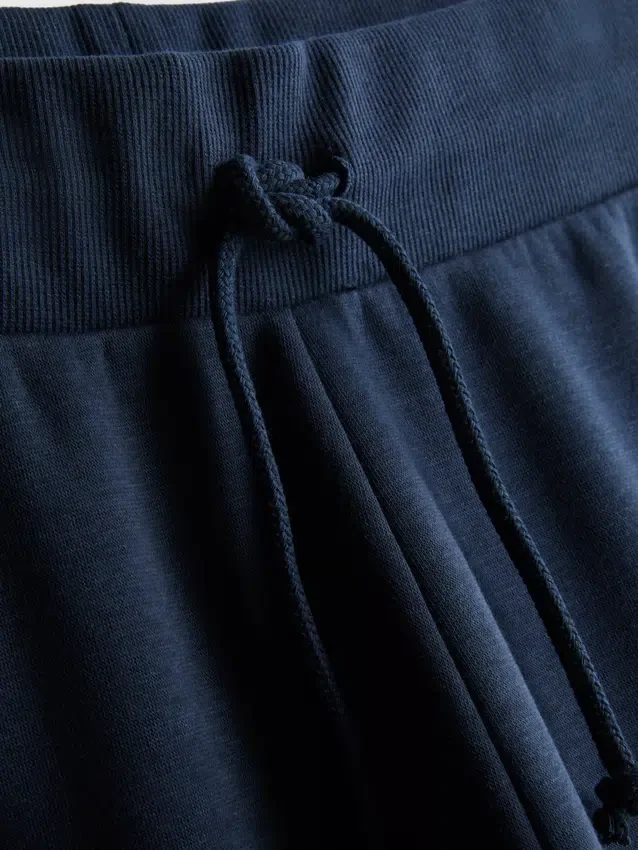 Pantalones de chándal ajustados estampados de mezcla de algodón