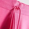 Pantalones de chándal ajustados estampados de mezcla de algodón