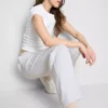 Pantalones de chándal básicos de corte recto