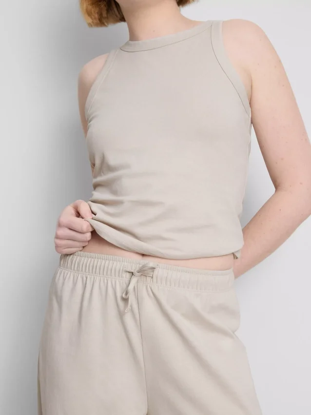 Pantalones de chándal casuales de algodón de pierna ancha