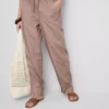 Pantalones de chándal casuales de mezcla de algodón