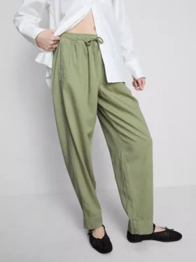 Pantalones de chándal casuales de mezcla de algodón