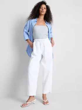 Pantalones de chándal casuales de mezcla de algodón